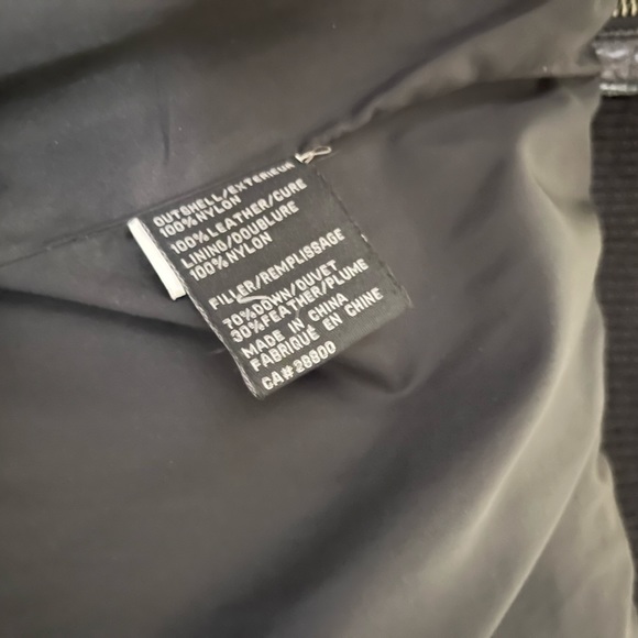 RUDSAK NYLON PARKA WITH LEATHER TRIM AND FUR TRIMMED HOODIE - Picture 12 of 17